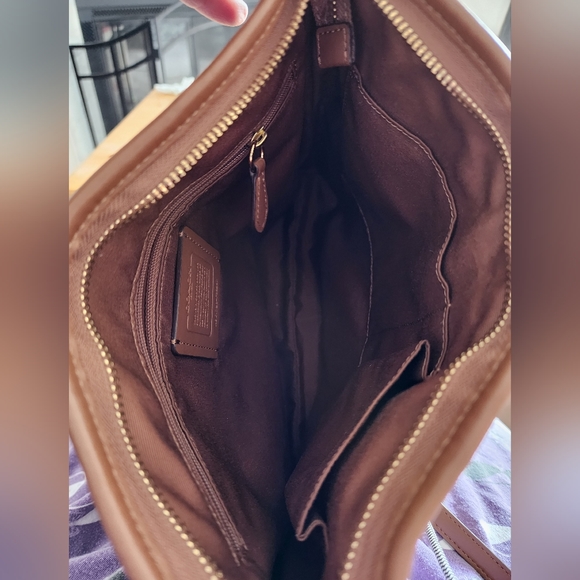 Coach Signature File Bag - Picture 3 of 5